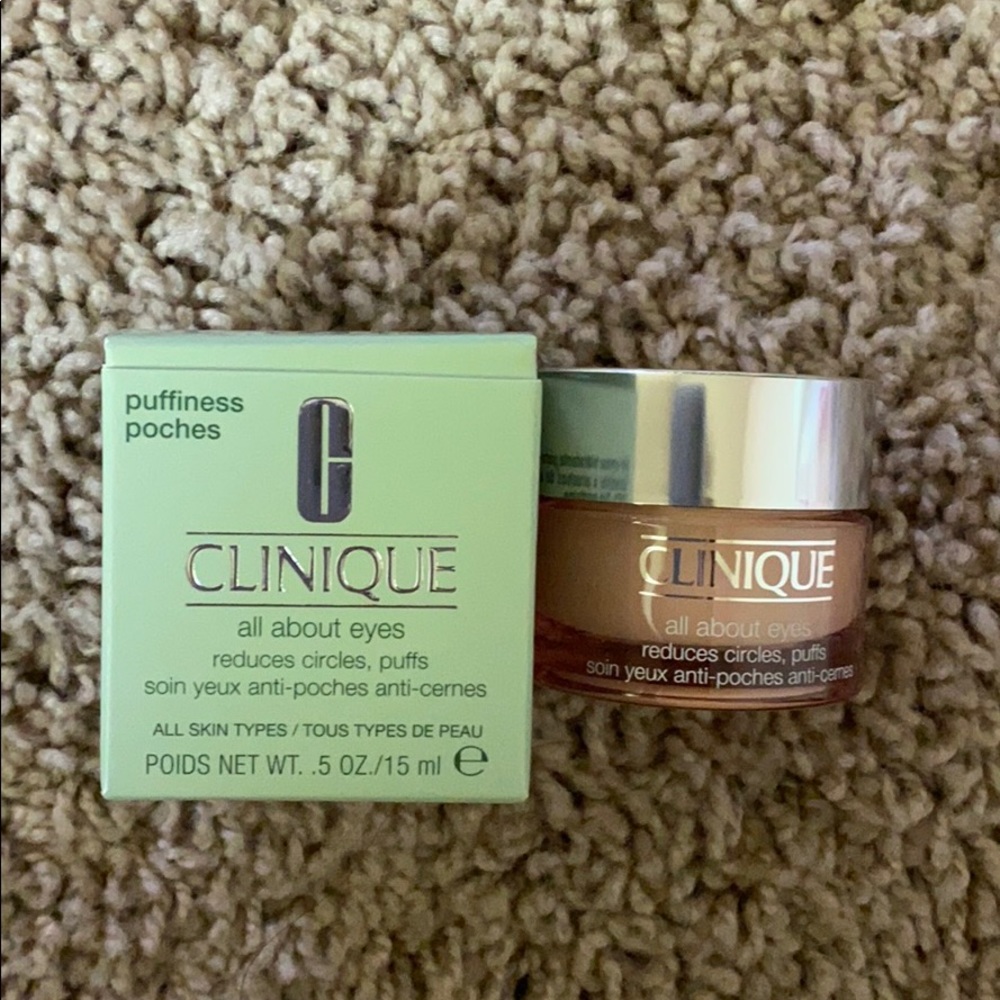 New Clinique all about eyes eye cream